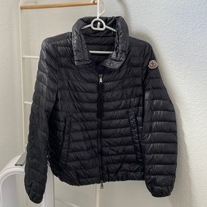 Moncler Black Quilted Jacket